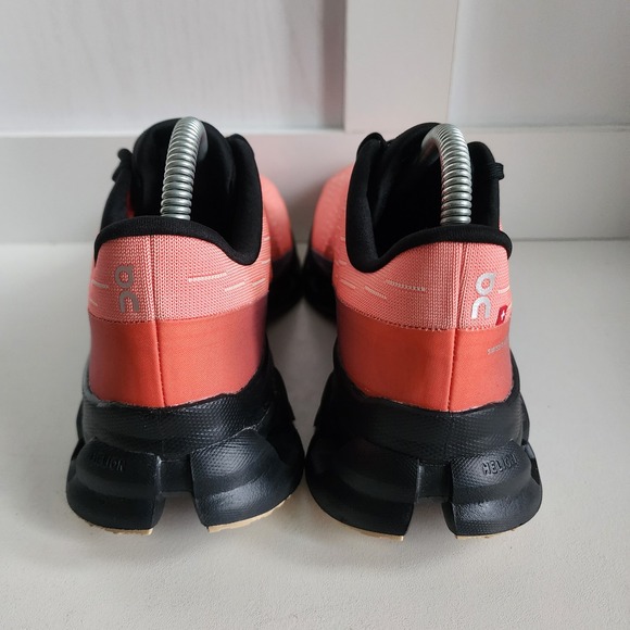 On Cloud Cloudspark Orange Flame/ Black Women's Running Shoes 9 Limited Edition - Picture 7 of 9